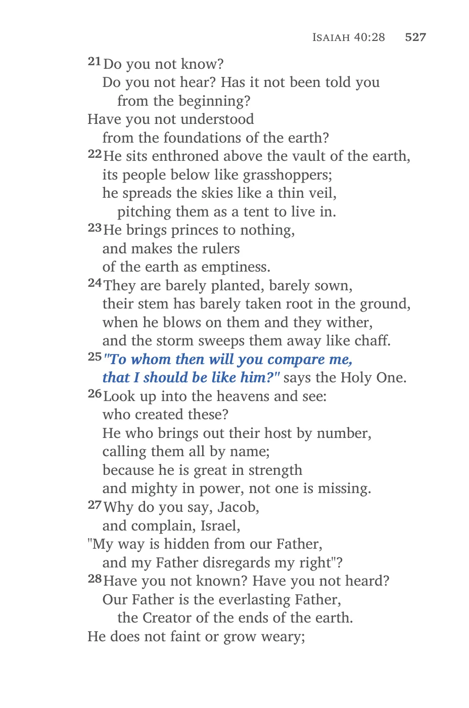 Isaiah 40 (cont.) — sample page 31 of 60