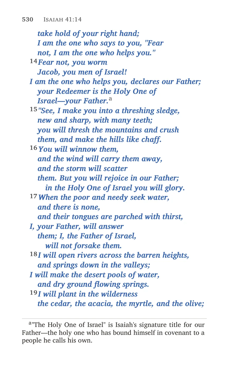 Isaiah 40 (cont.) — sample page 34 of 60