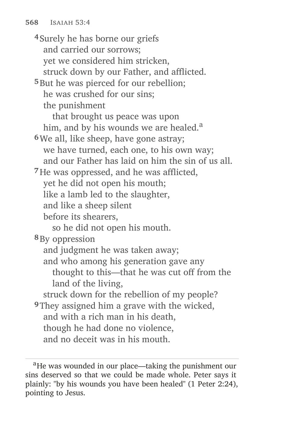 Isaiah 53 (cont.) — sample page 38 of 60