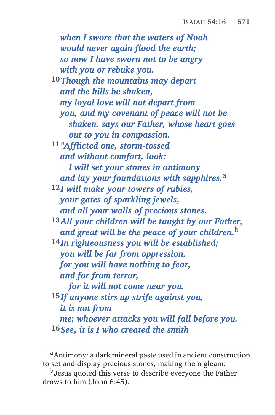Isaiah 53 (cont.) — sample page 41 of 60