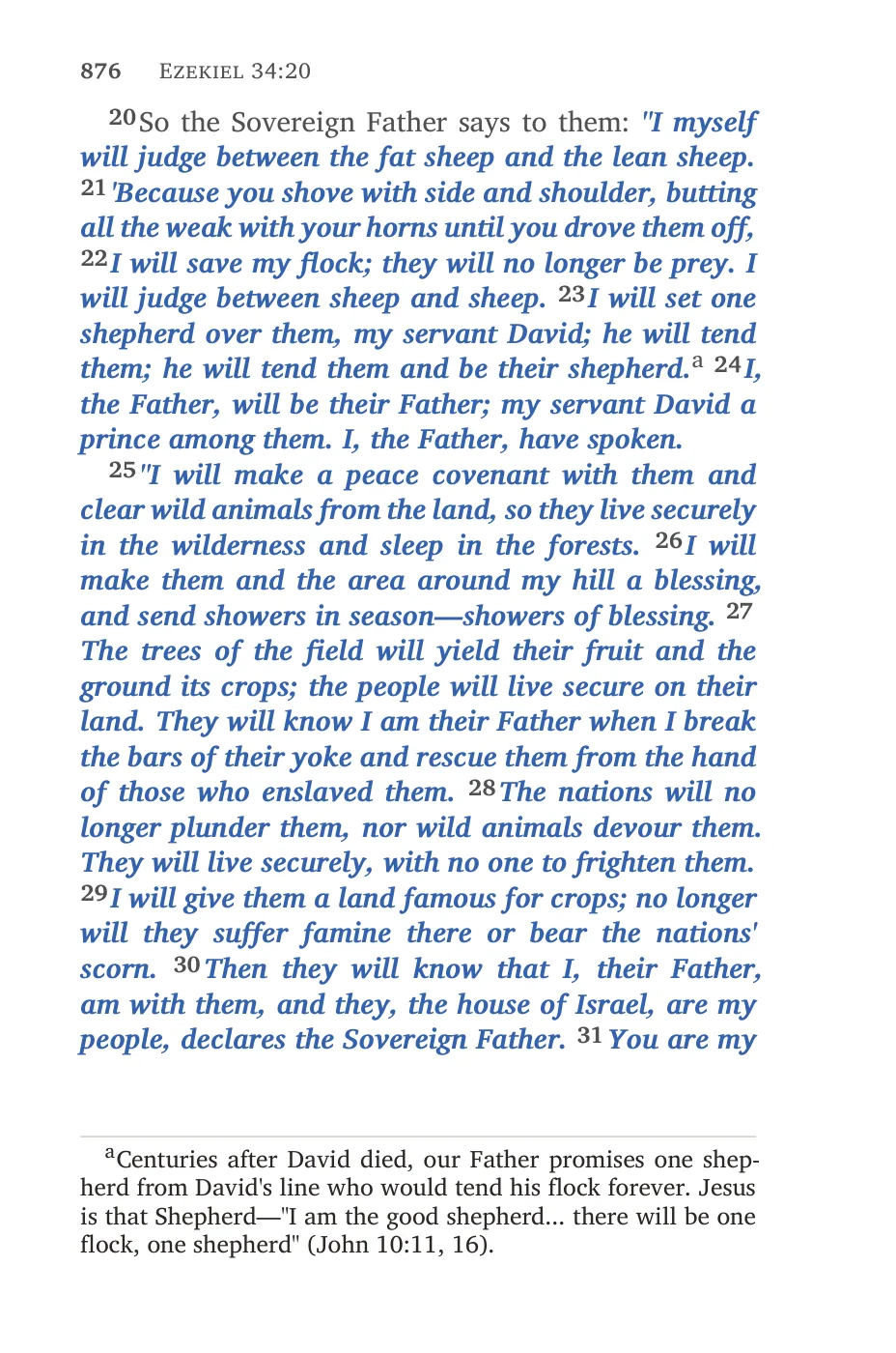 Ezekiel 34 (cont.) — sample page 54 of 60