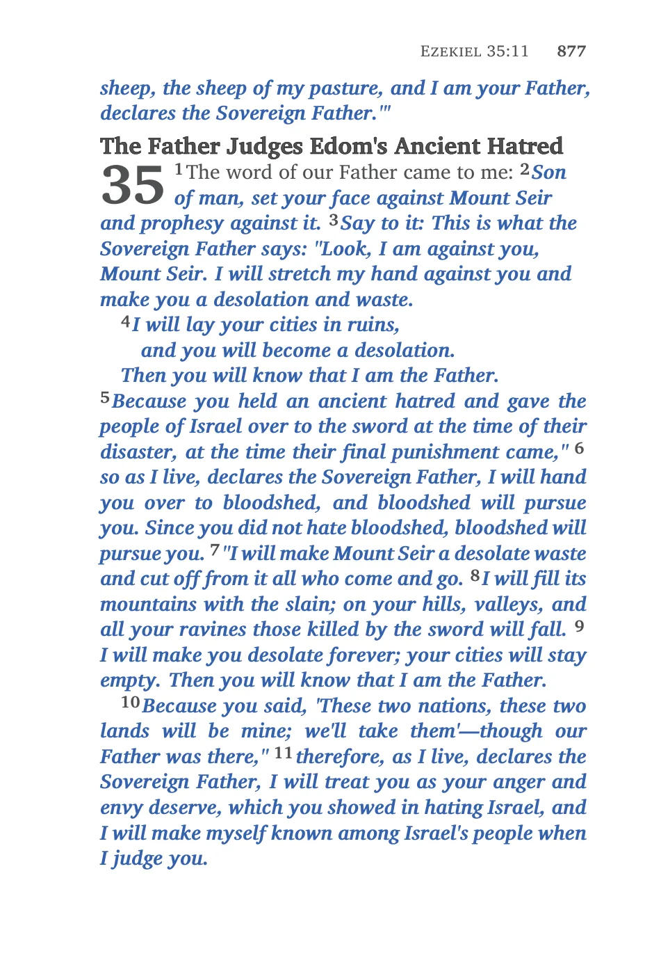 Ezekiel 34 (cont.) — sample page 55 of 60