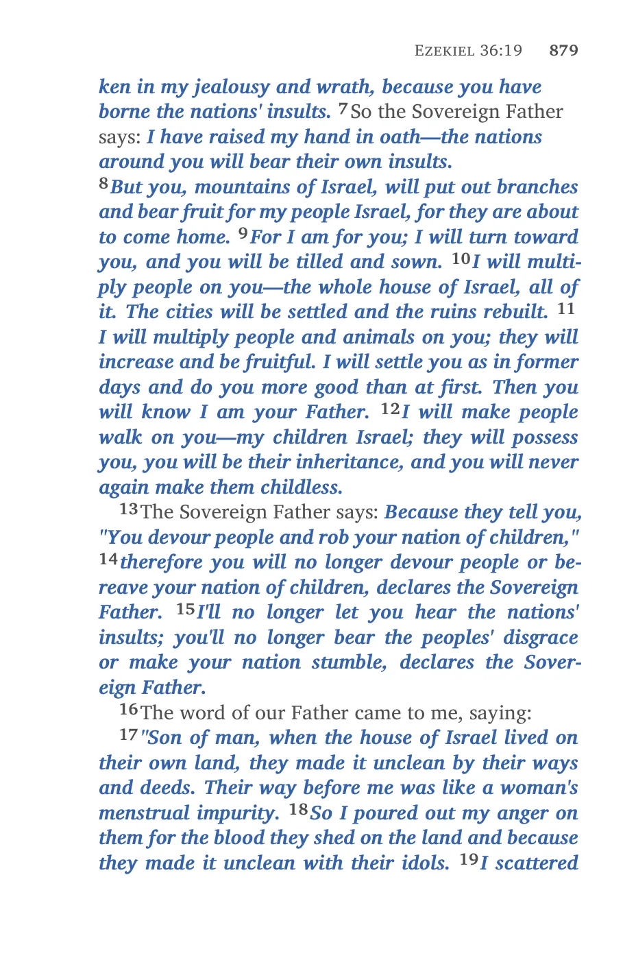 Ezekiel 34 (cont.) — sample page 57 of 60
