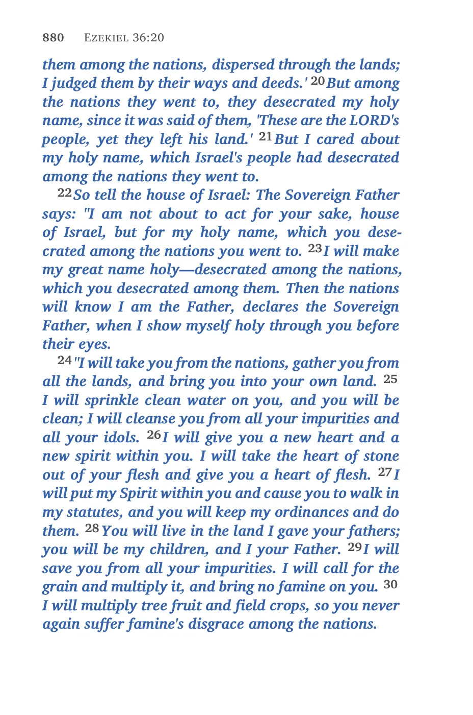 Ezekiel 34 (cont.) — sample page 58 of 60