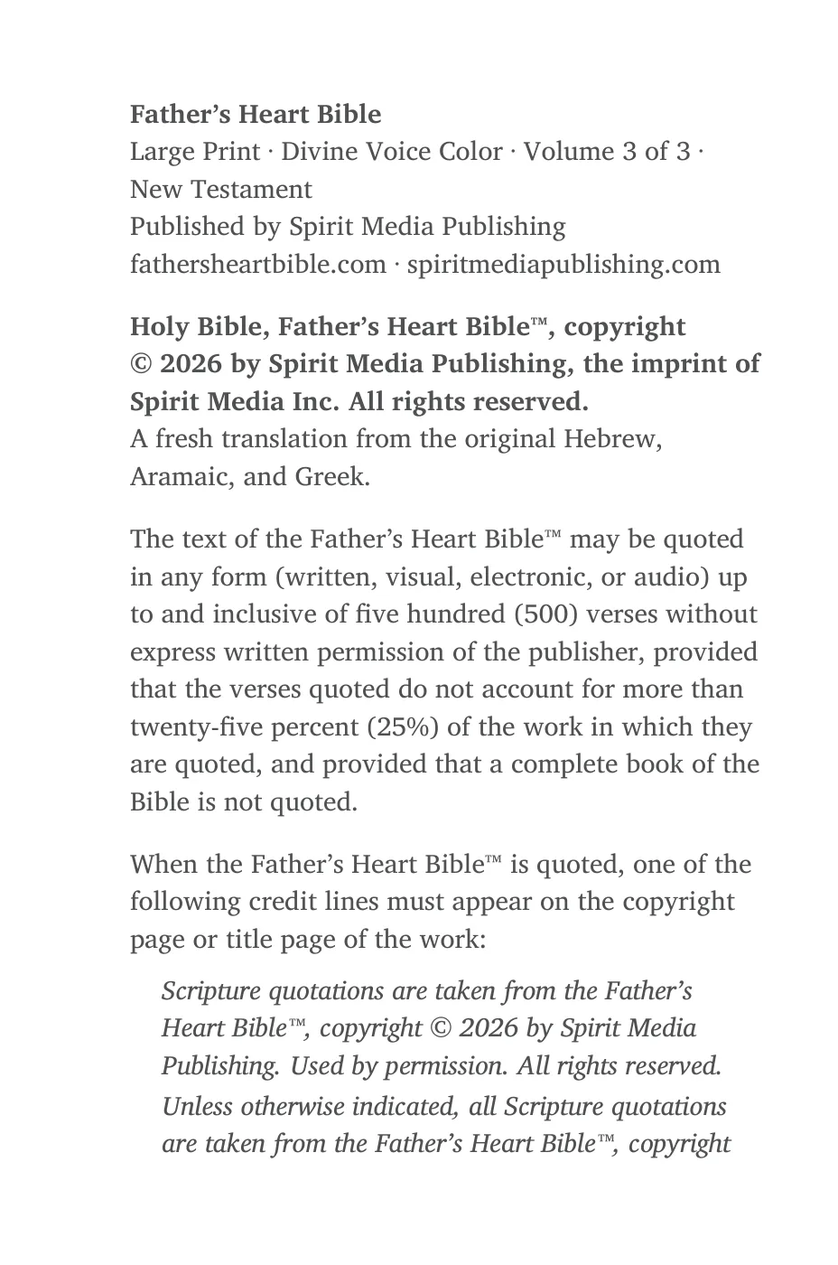 Copyright — sample page 2 of 46