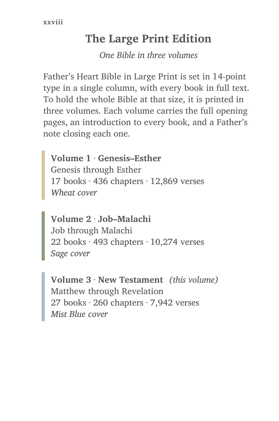 The Large Print Edition — sample page 8 of 46