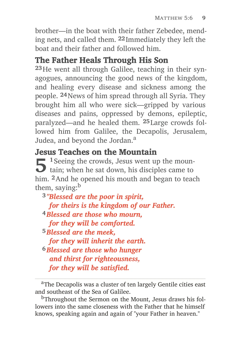 Matthew 5 — sample page 11 of 46