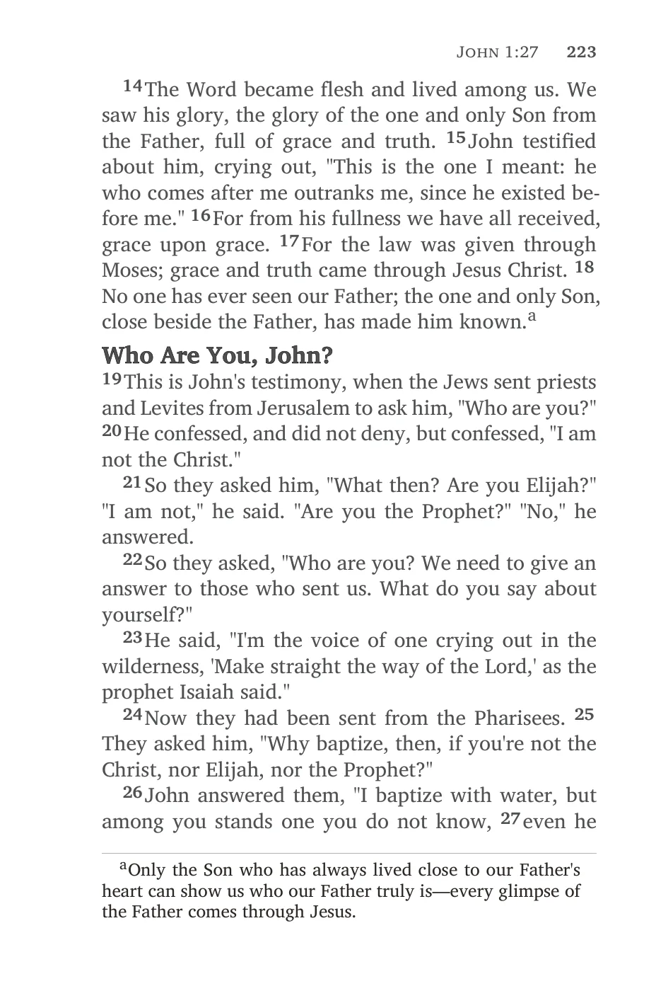 John 1 (cont.) — sample page 19 of 46