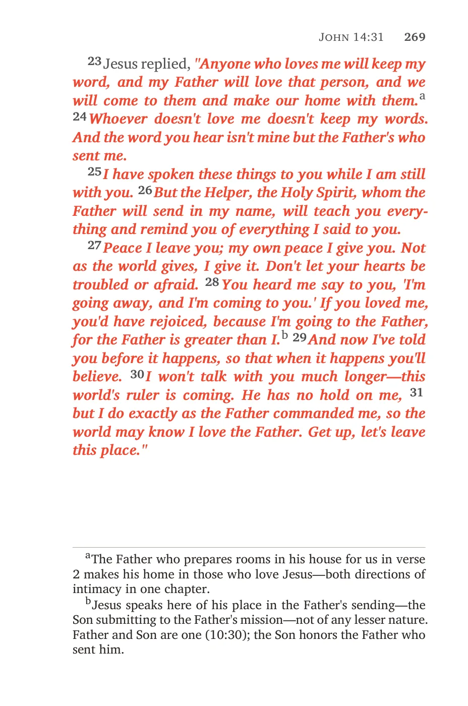 John 14 (cont.) — sample page 29 of 46