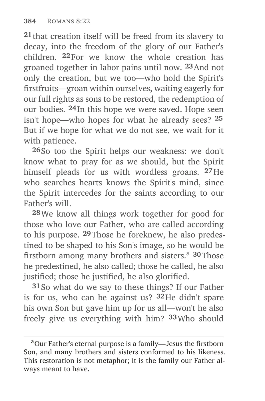 Romans 8 (cont.) — sample page 36 of 46
