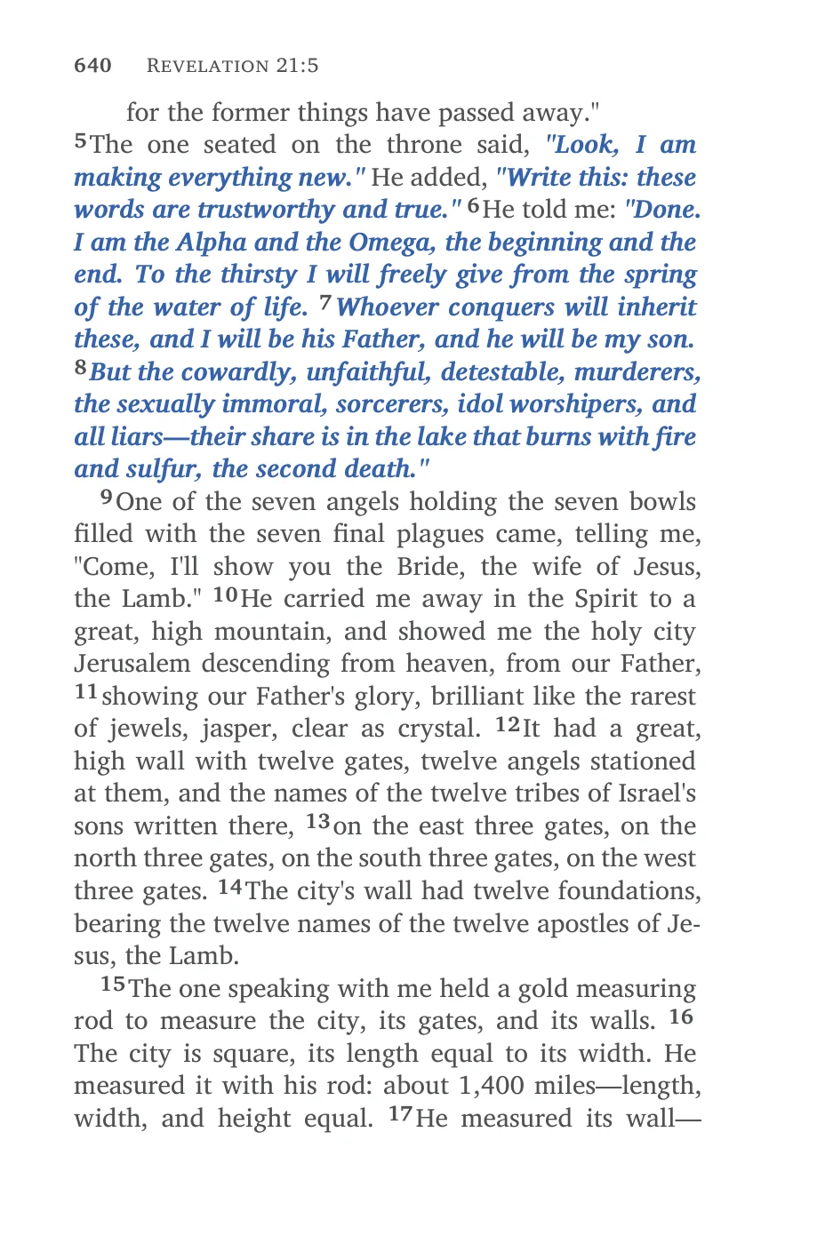 Revelation 21 (cont.) — sample page 42 of 46