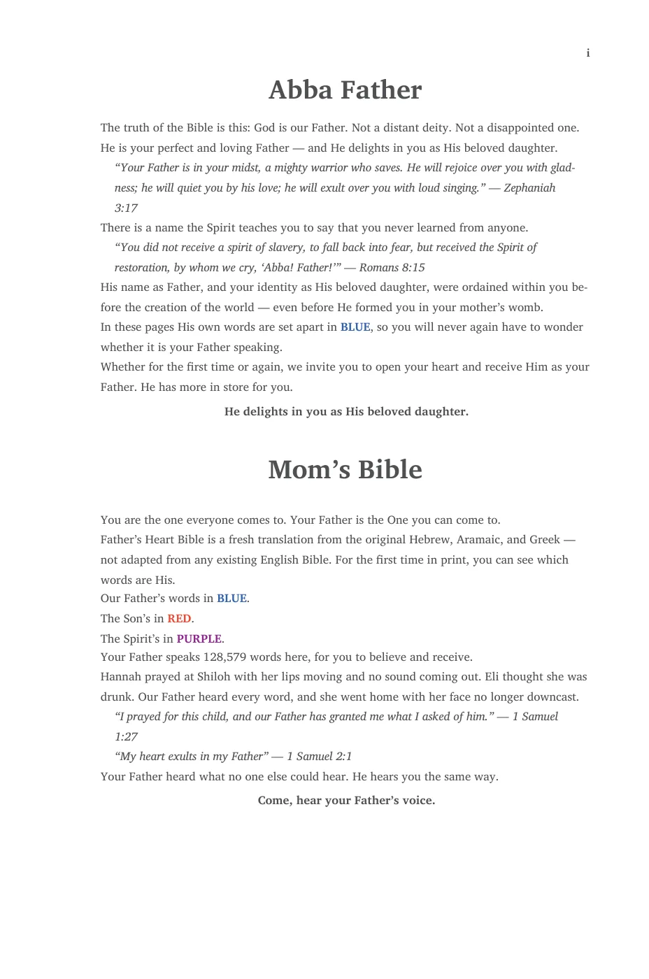 Abba Father — sample page 7 of 56