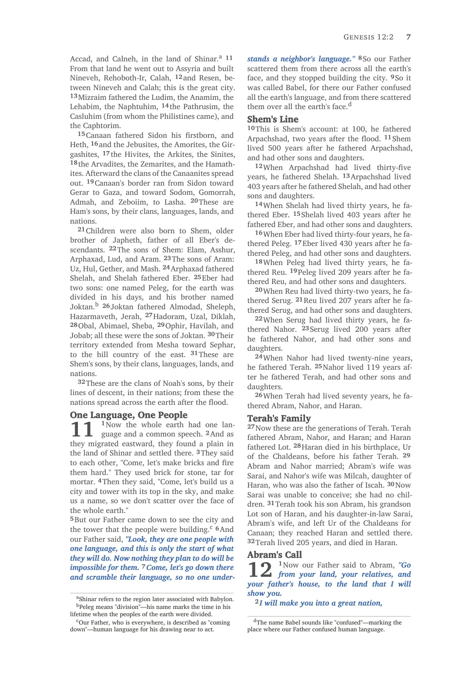 Genesis 1 (cont.) — sample page 19 of 56