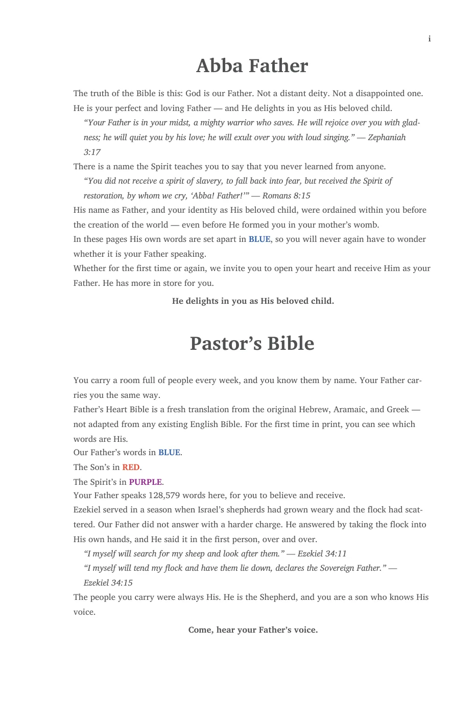 Abba Father — sample page 7 of 56