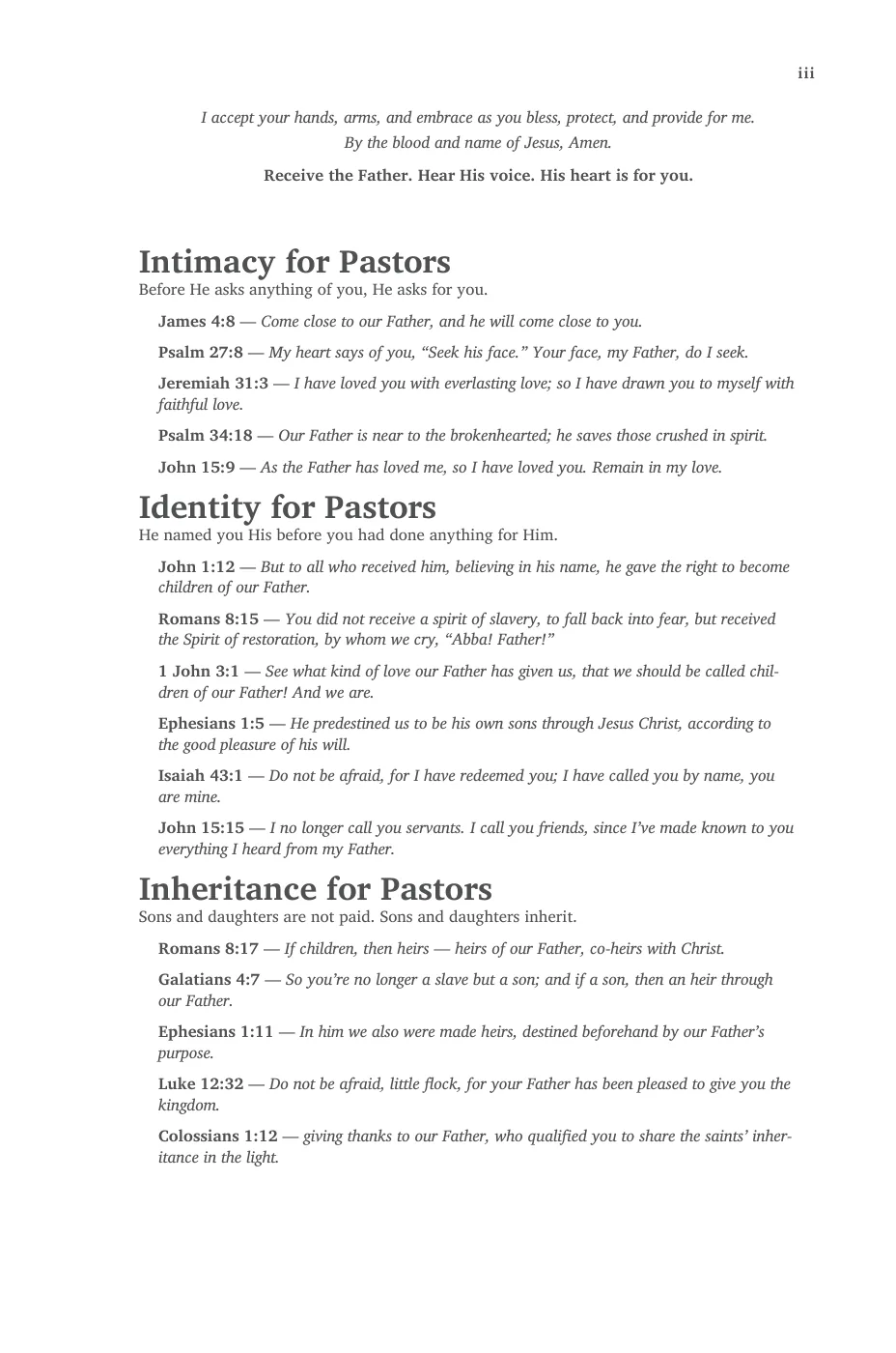 The three pillars — sample page 9 of 56