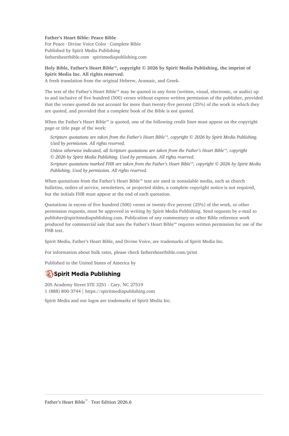 Copyright — sample page 2 of 56