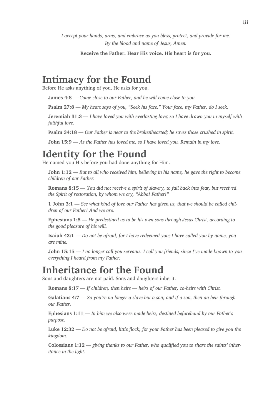 The three pillars — sample page 9 of 56