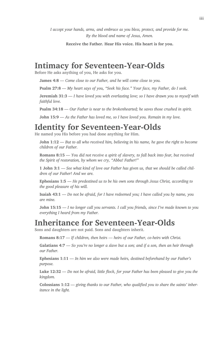 The three pillars — sample page 9 of 56