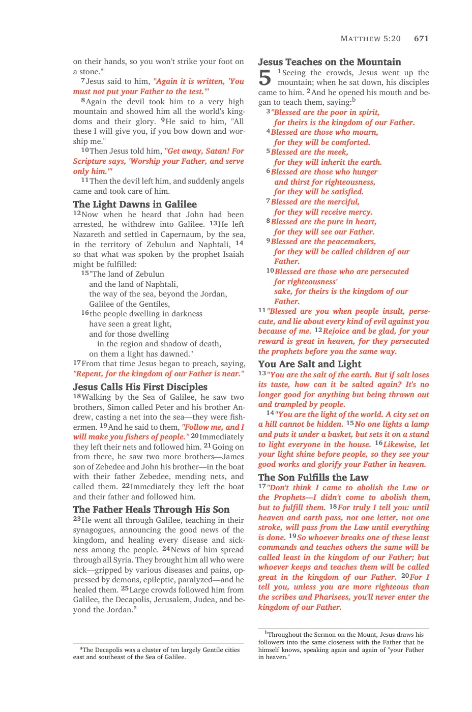 Matthew 5 — sample page 35 of 56