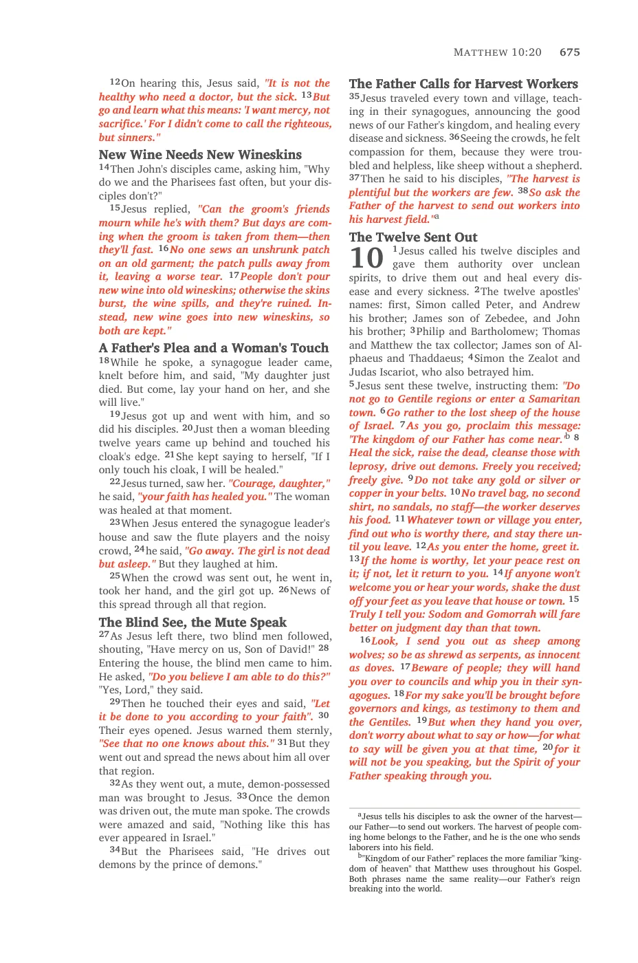 Matthew 5 (cont.) — sample page 39 of 56