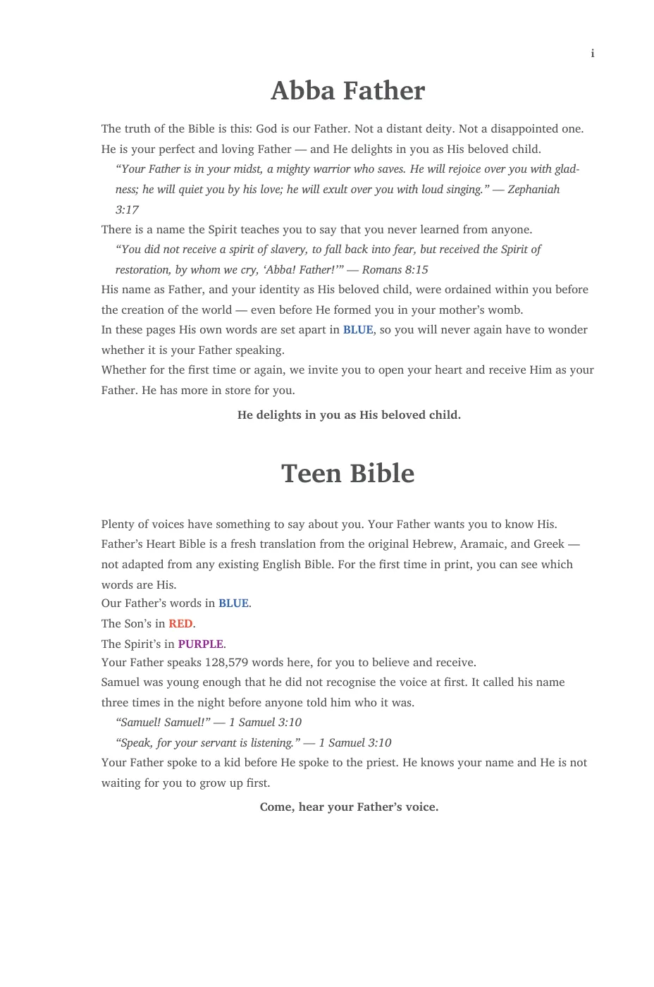 Abba Father — sample page 7 of 56