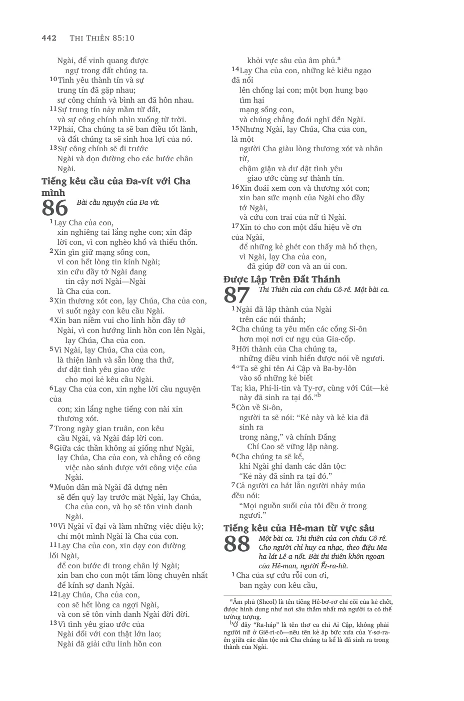 Psalms (cont.) — sample page 30 of 58