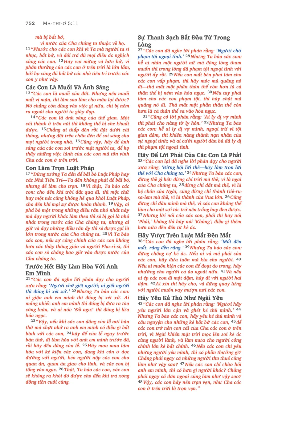 Matthew 5 (cont.) — sample page 38 of 58