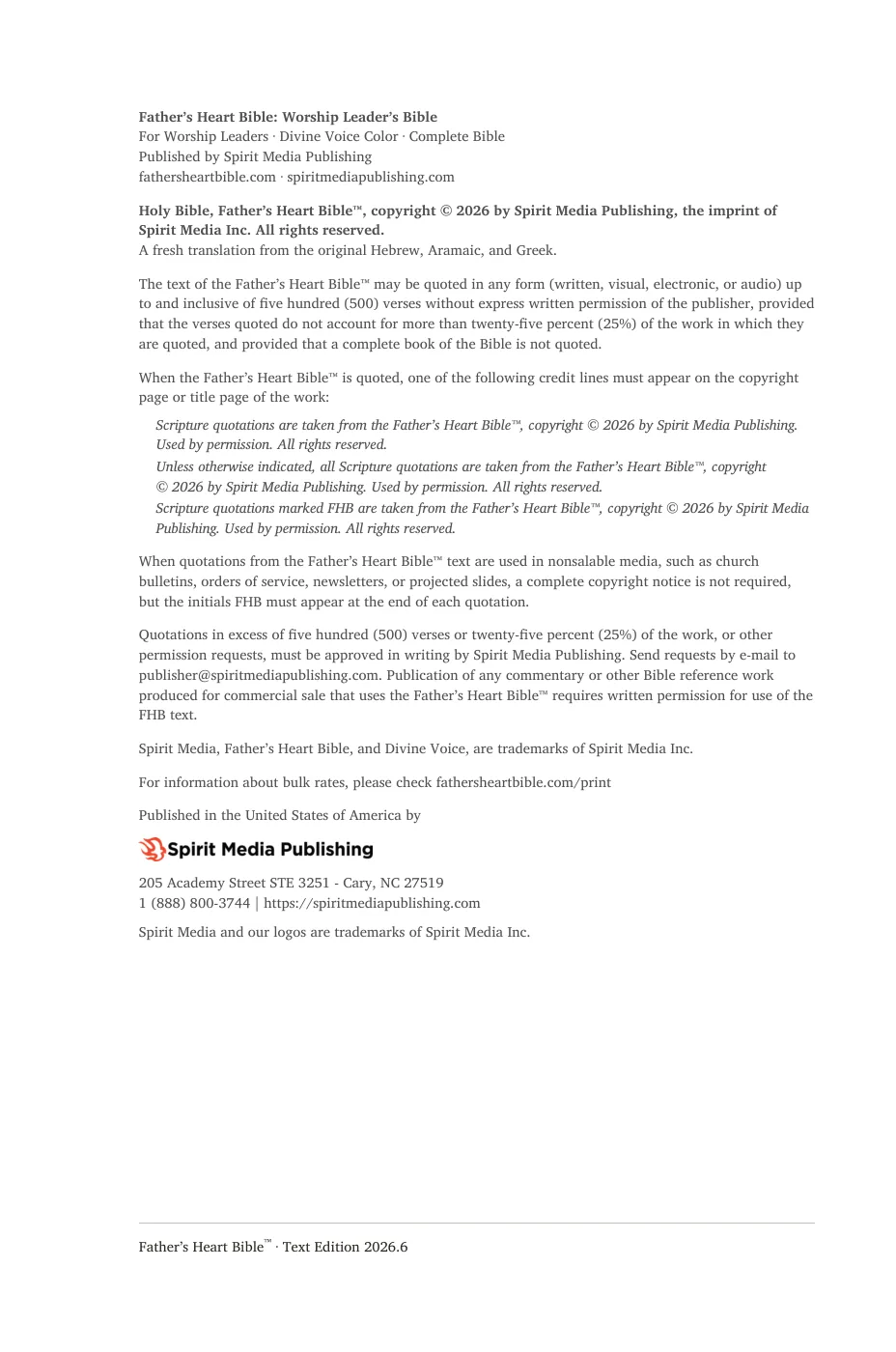 Copyright — sample page 2 of 56