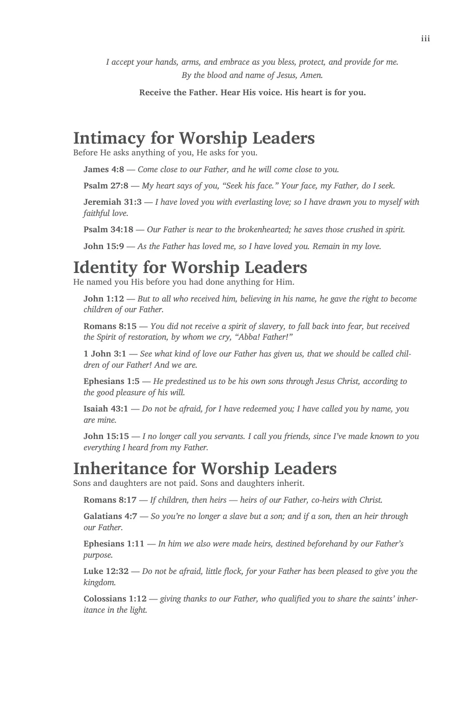The three pillars — sample page 9 of 56